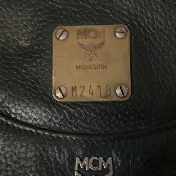 MCM Bags Sold Vintage Mcm Leather Backpack Poshmark